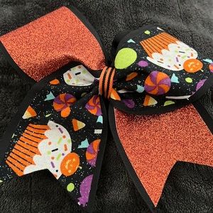 Cheer bow, Halloween.
